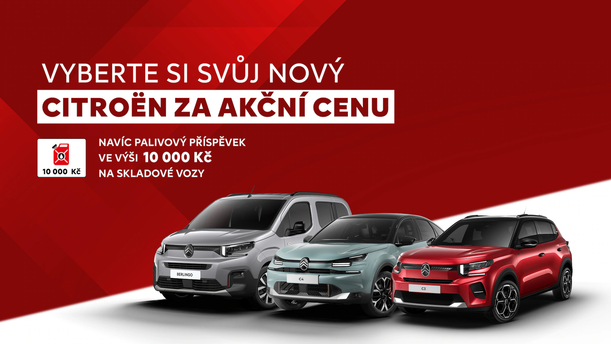 Akční ceny skladových vozů